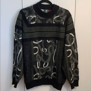 Vintage pattern Italian sweater